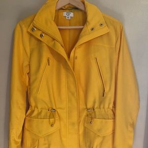 Crown & Ivy Yellow Rain jacket